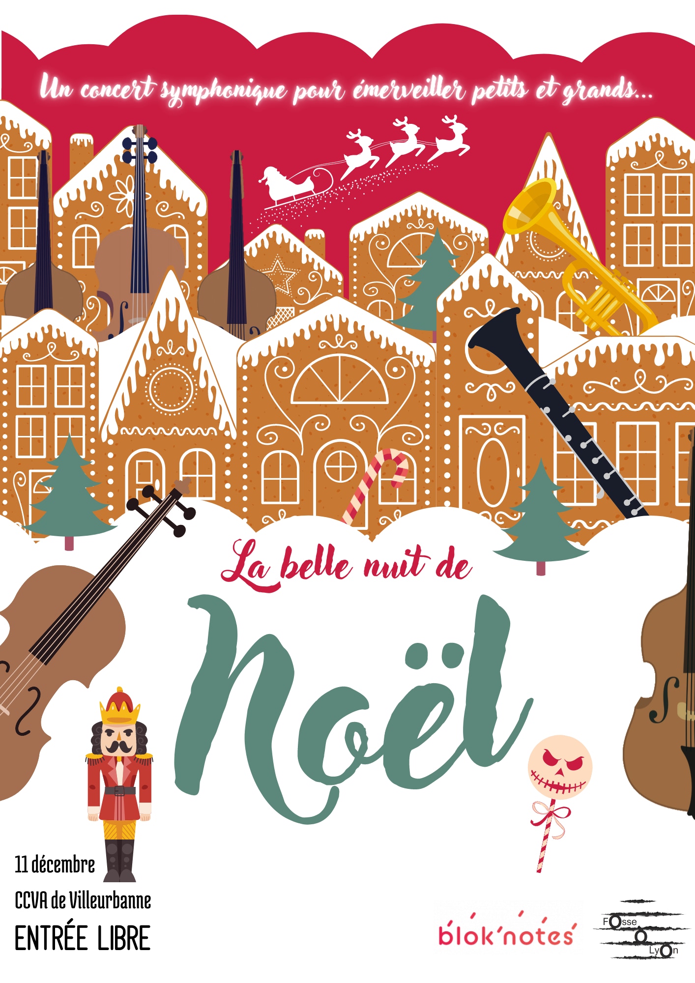 concert de Noël Blok'Notes et La Fosse o Lyon