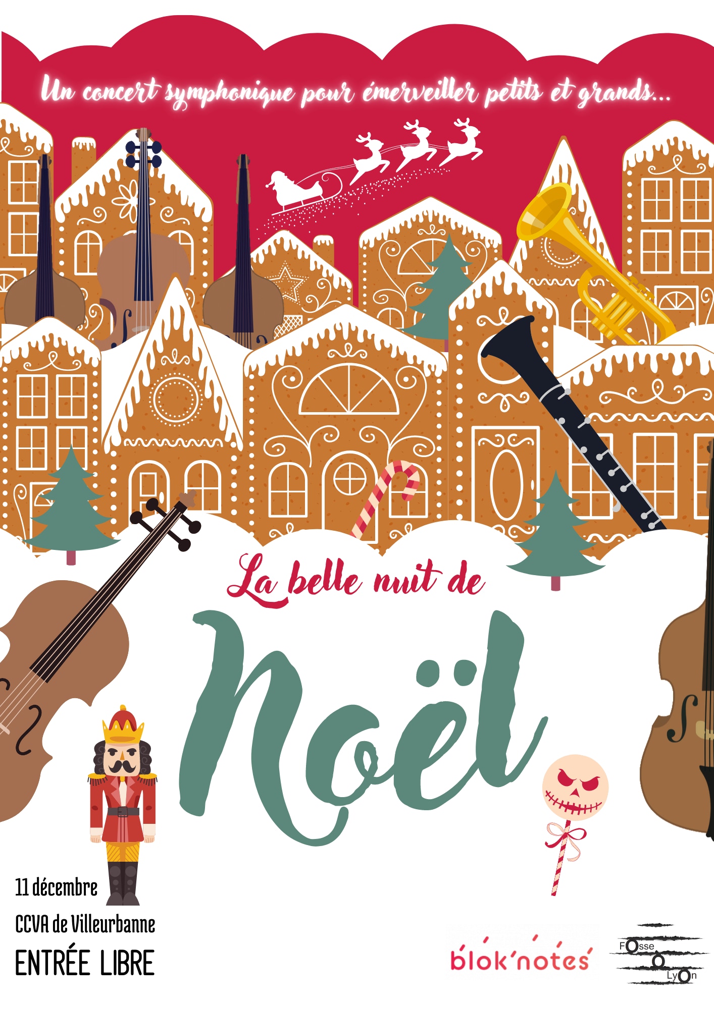 concert de Noël Blok'Notes et La Fosse o Lyon concert de Noël Blok'Notes et La Fosse o Lyon